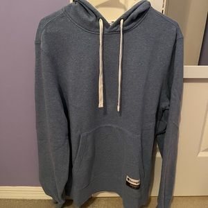 MENS champion light blue hoodie (medium)